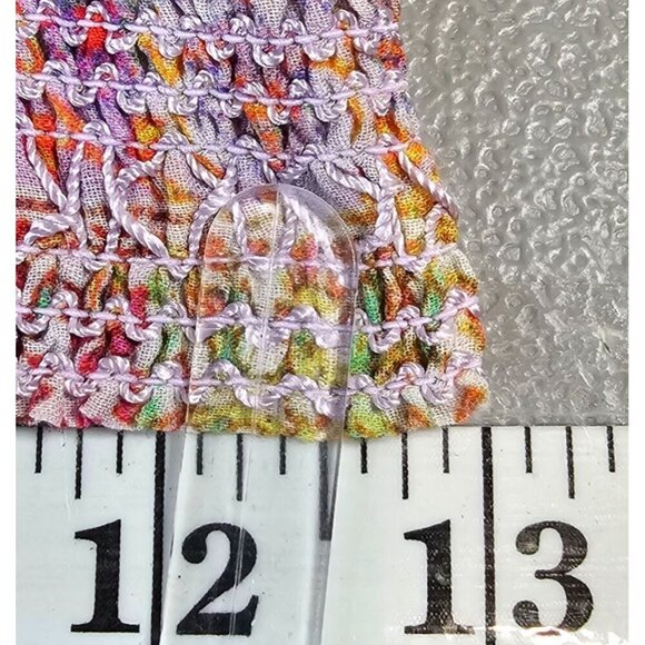 Alice + Olivia Womens 2 Jojo Printed Tiered Ruffle Boho Miniskirt NWT - Picture 11 of 14